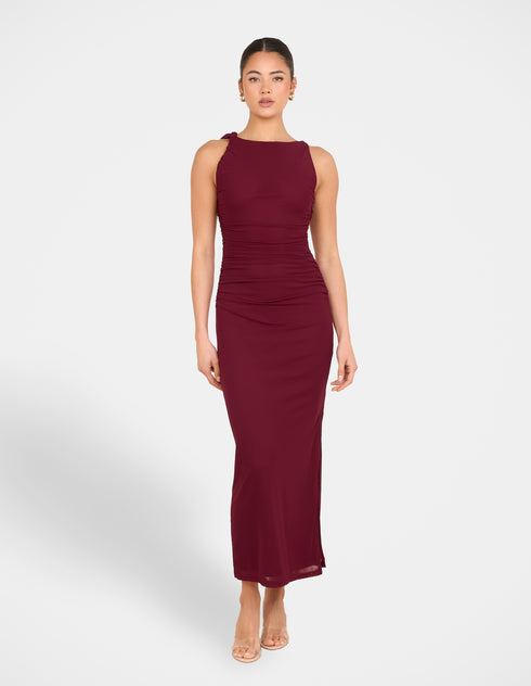 Kenny High Neck Maxi Dress